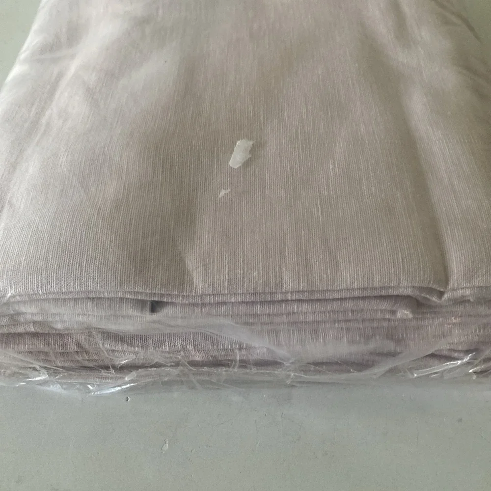 IKEA LENDA Curtains 2 Panels, 1 pair Light Pink 55x118 w Tie Backs  604.444.76